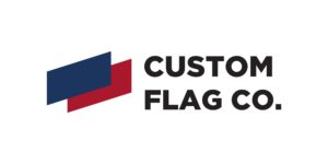 Apex Foundation Sponsor is Custom Flag and this is their logo.